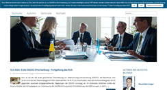 Desktop Screenshot of law-blog.de